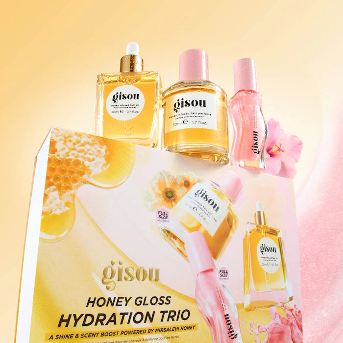 Gisou Honey Gloss Hydration Trio Set