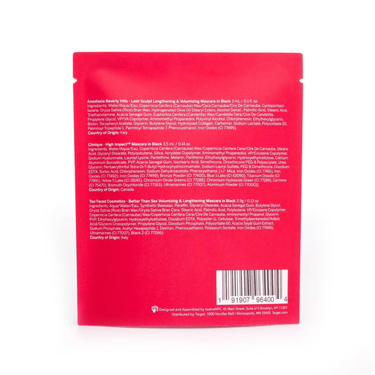 Lashes Mascara Cosmetics Set - 3pc