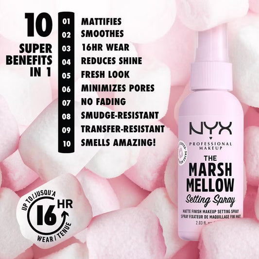 Nyx Long Lasting Setting Spray - Marshmallow Scented
