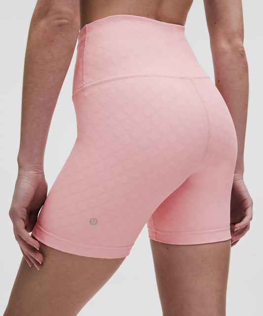 Lululemon 3D Jacquard Diamond Train High-Rise Short 6"