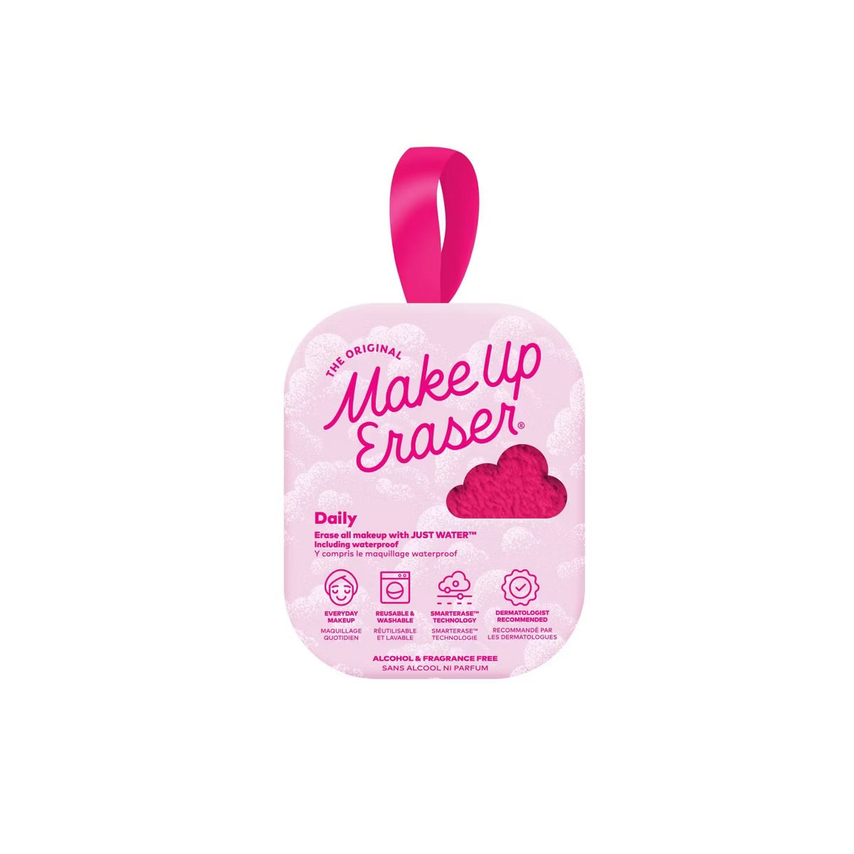 MakeUp Eraser Daily Reusable Face Cleanser - Pink