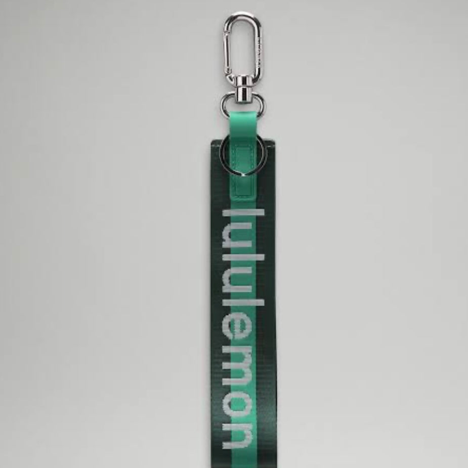 Lululemon Never Lost Keychain
