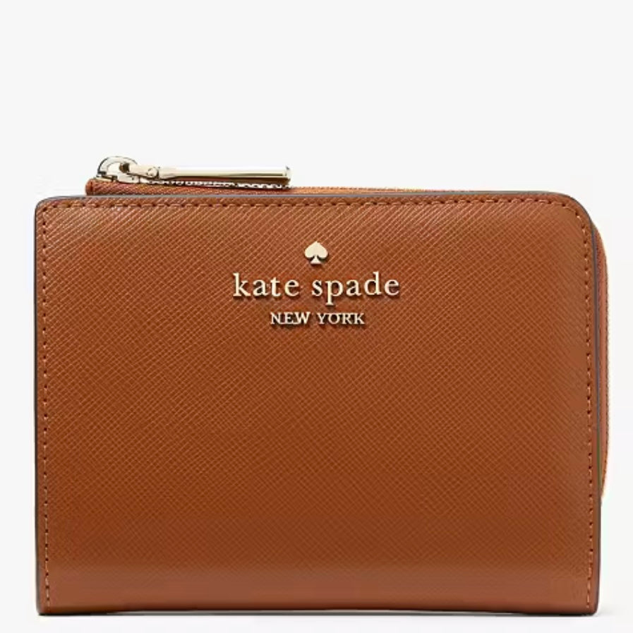 Kate Spade Madison Small L Zip Wallet Cavern Clay