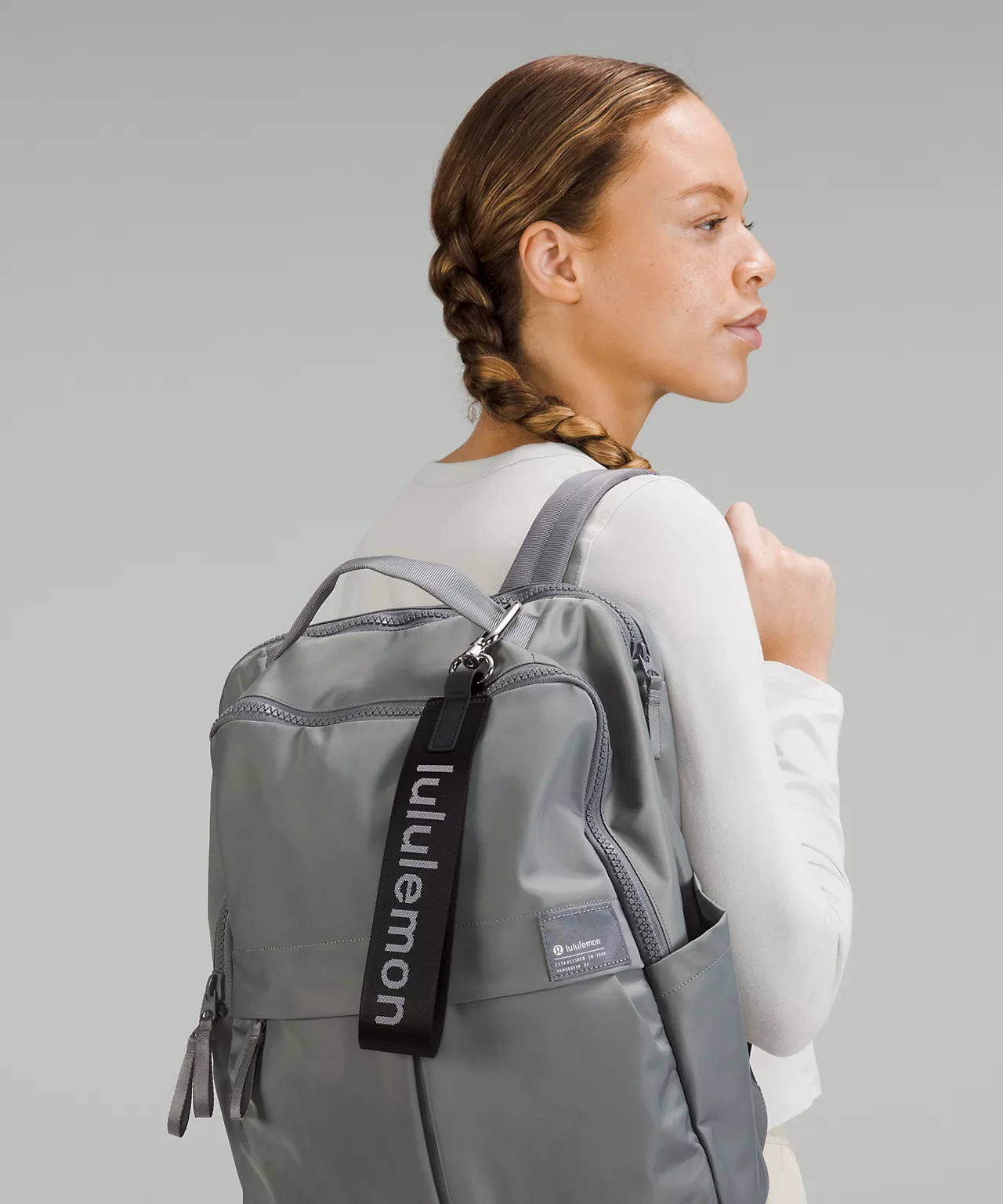 Lululemon Never Lost Keychain