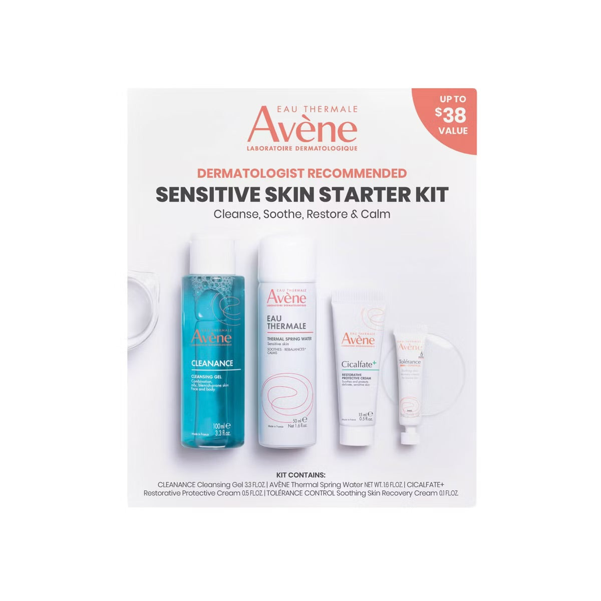 Avene Derm Skin Care Kit