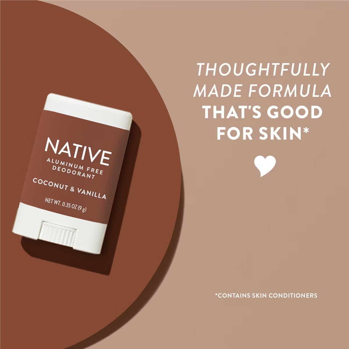 Native Coconut & Vanilla Solid Deodorant