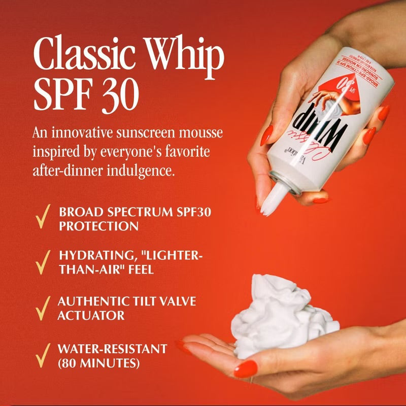 Vacation Sunscreen Classic Whip - SPF 30 -