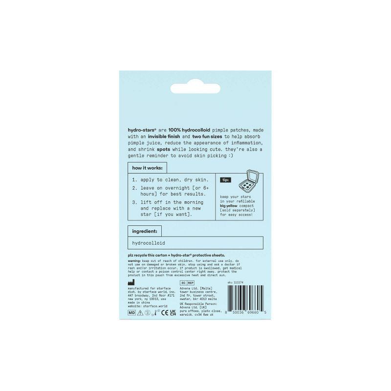 Starface Hydro-Stars Clear Facial Pimple Patch
