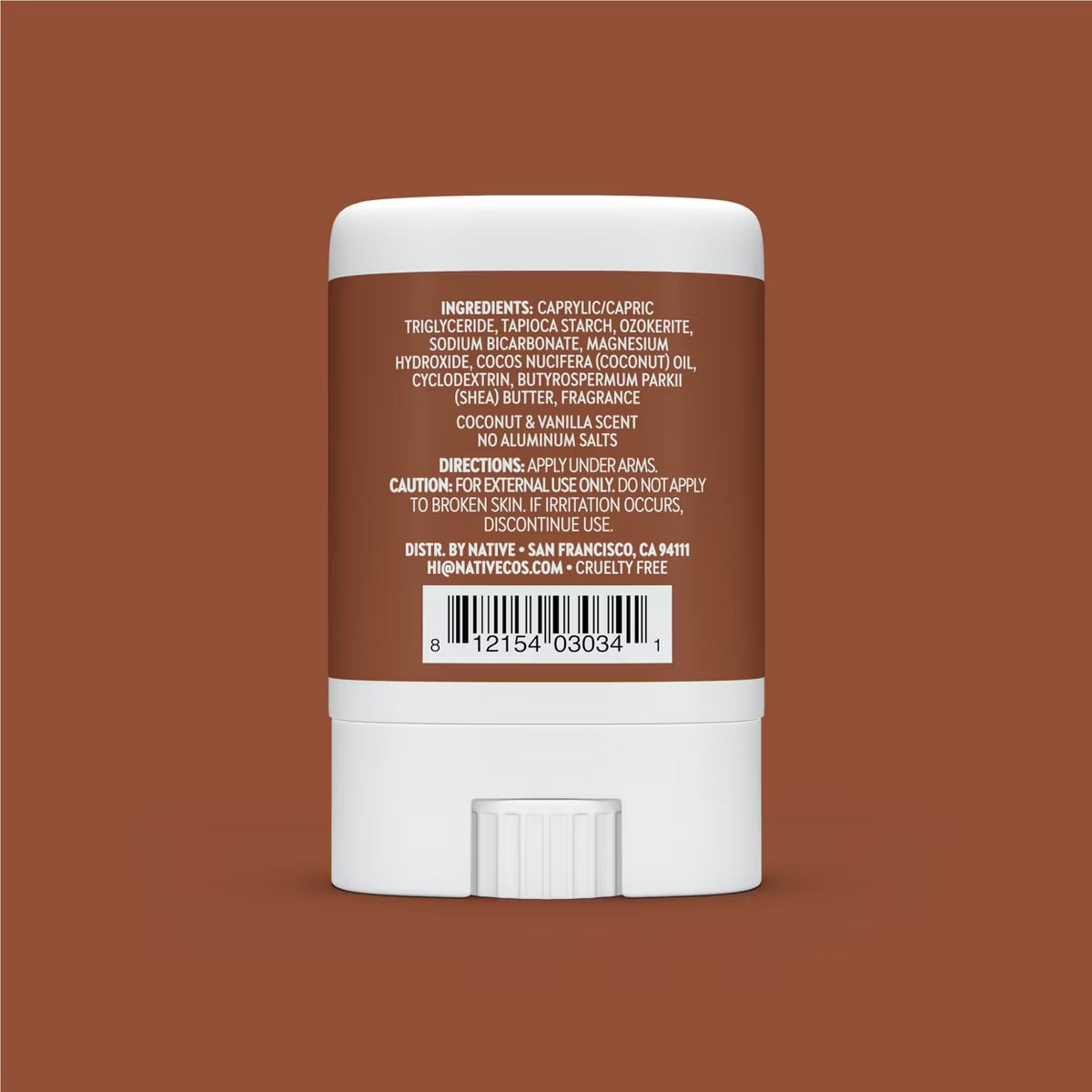 Native Coconut & Vanilla Solid Deodorant
