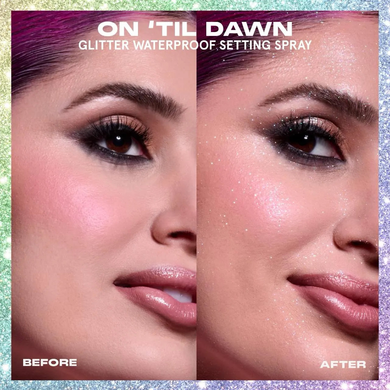 One/Size On ‘Til Dawn Glitter Waterproof Setting Spray