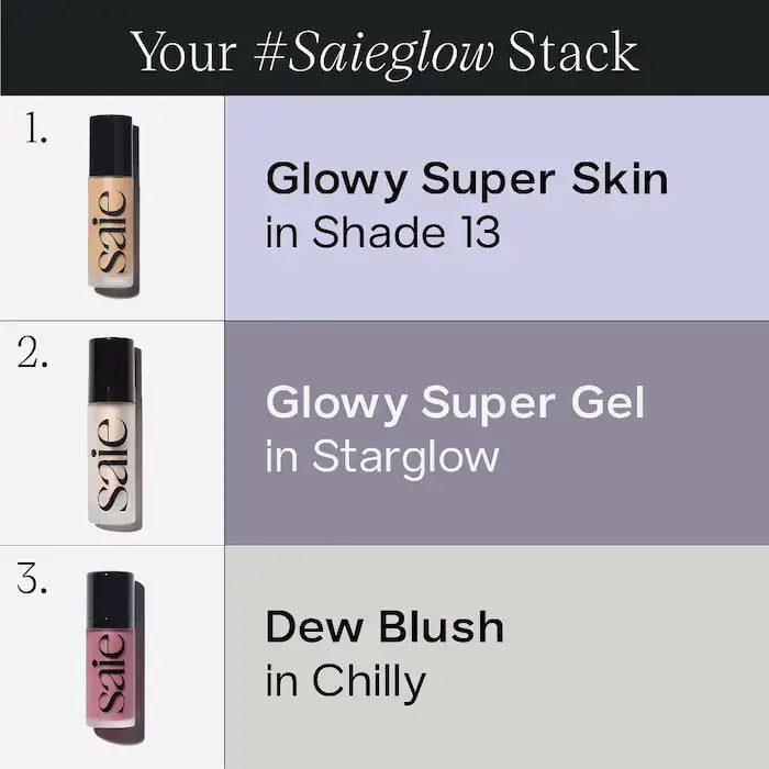 Saie Glowy Super Skin Tint Foundation with Hyaluronic Acid