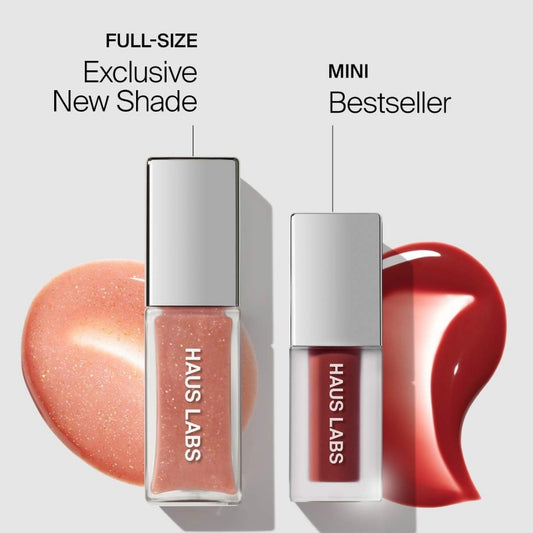Haus Labs Lip Glaze Duo