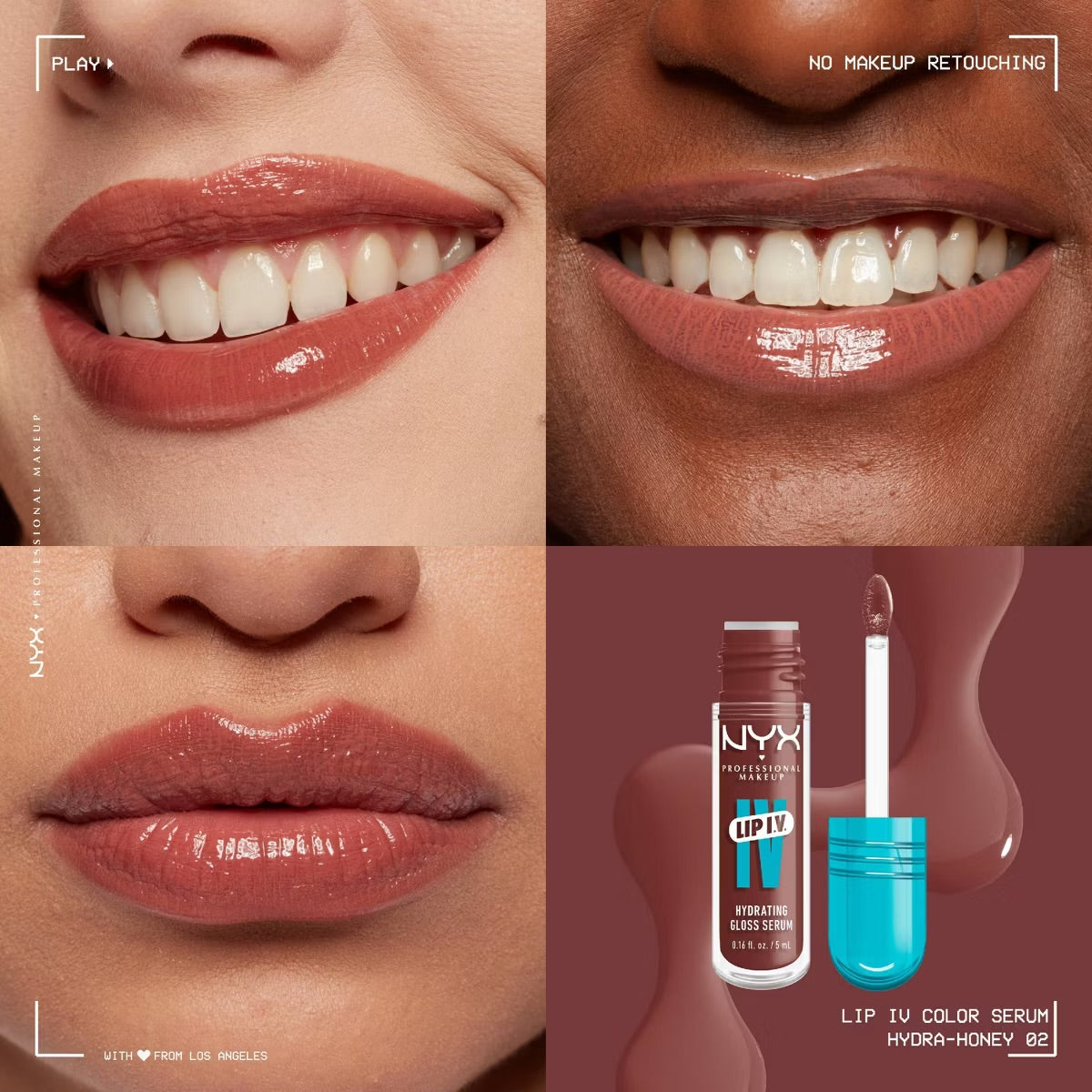 Nyx Professional Makeup Lip IV Hydrating Lip Gloss Stain