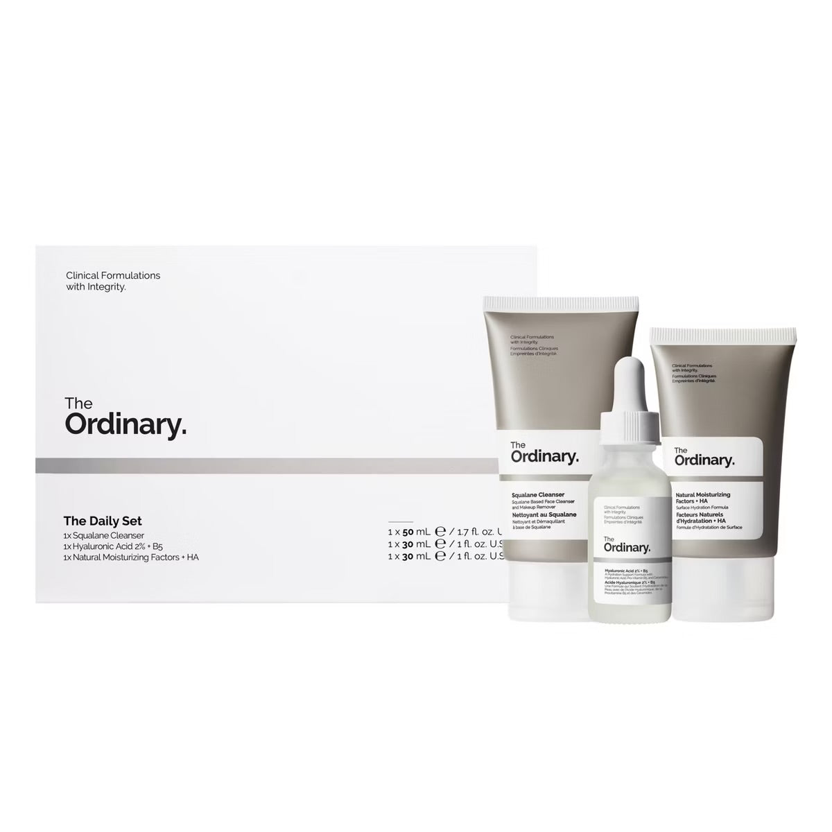 The Ordinary The Daily Set - 3ct