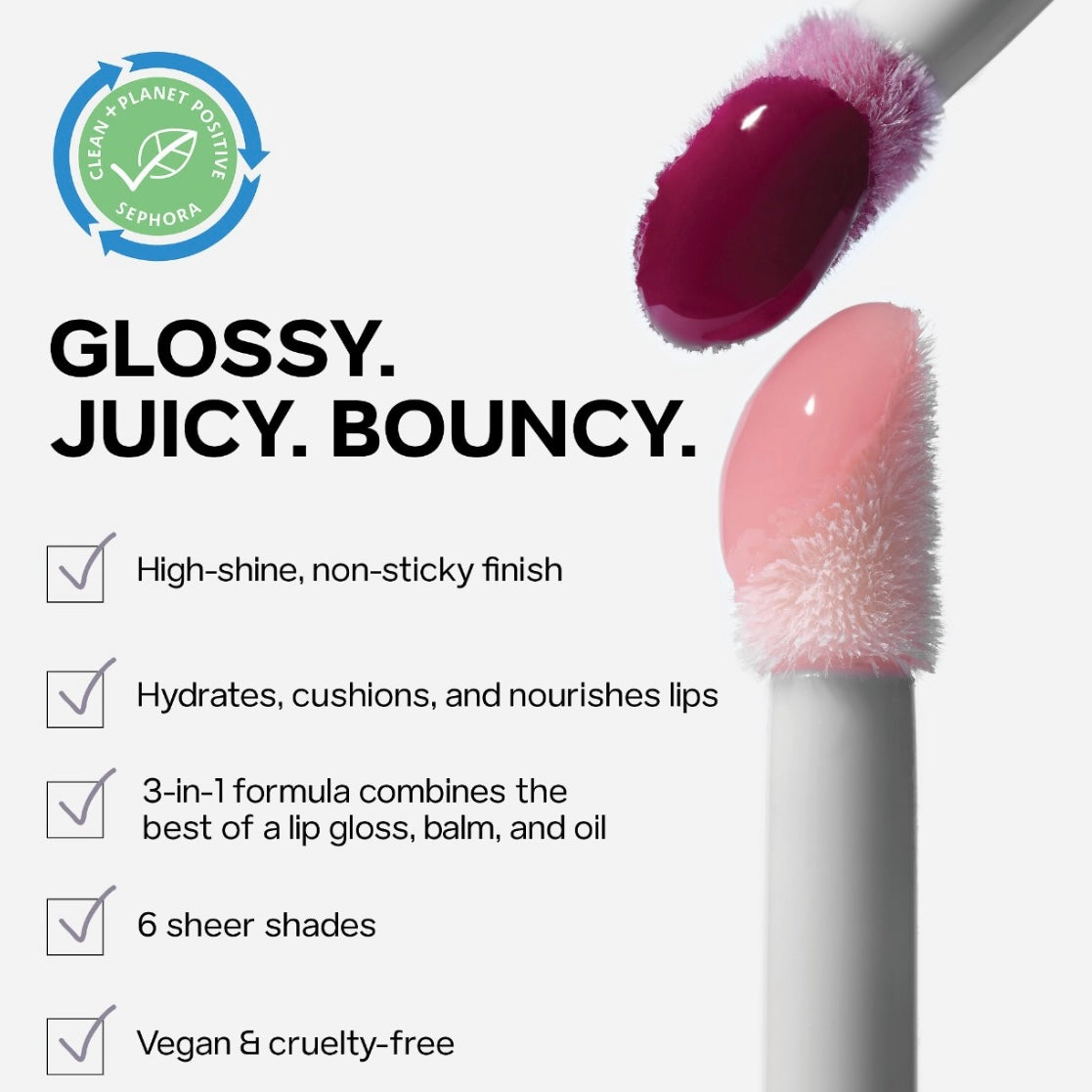 Saie GlossyBounce Hydrating Lip Oil