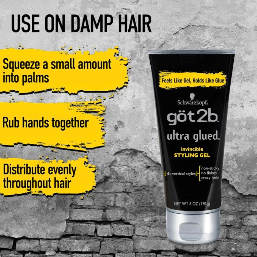 got2b Ultra Glued Invincible Styling Gel
