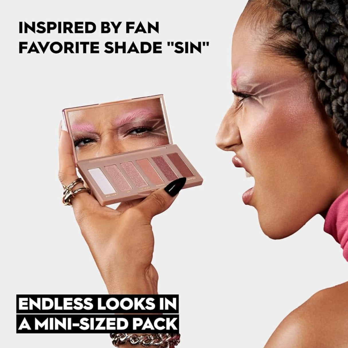 Urban Decay Naked Mini Eyeshadow Palette, 6 Multi-use Shades