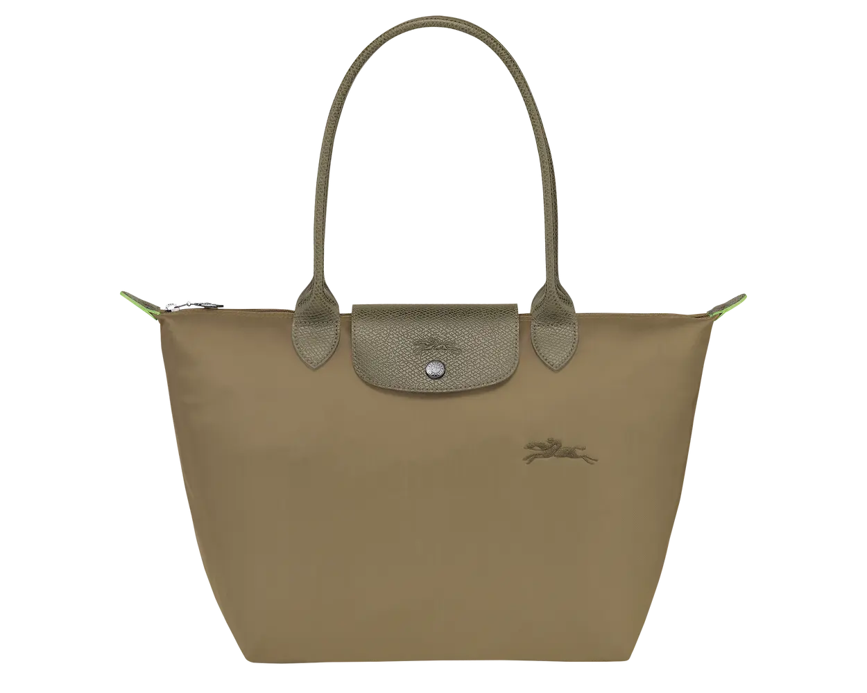 Longchamp Le Pliage Green M