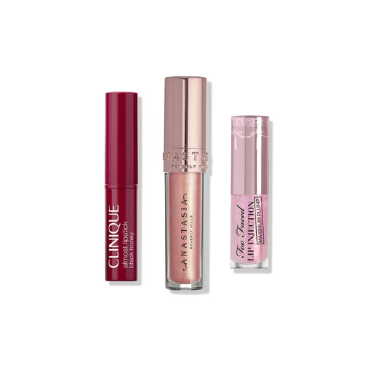 Lip Essentials Collection Cosmetics Set - 3pc