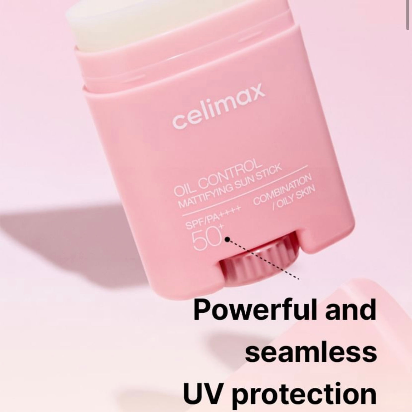 Celimax Oil Control Mattifying Sun Stick SPF 50+ PA ++++ (Protector Solar Antiacne Mate)