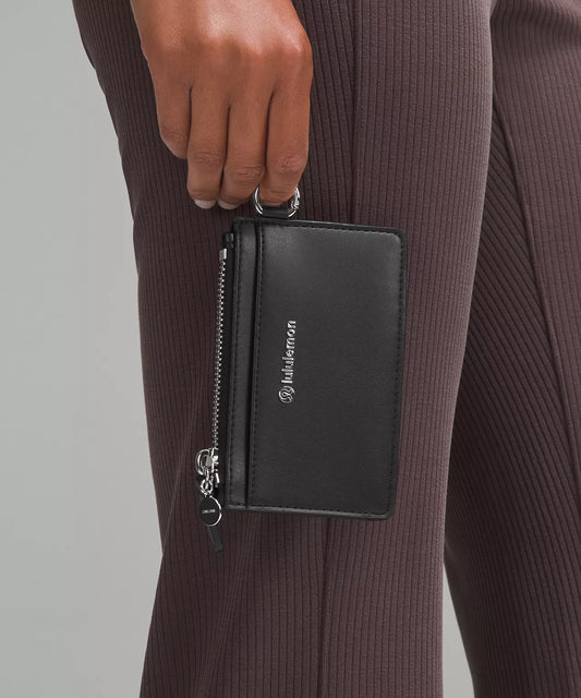 Lululemon Cactus Material Card Case/ Black