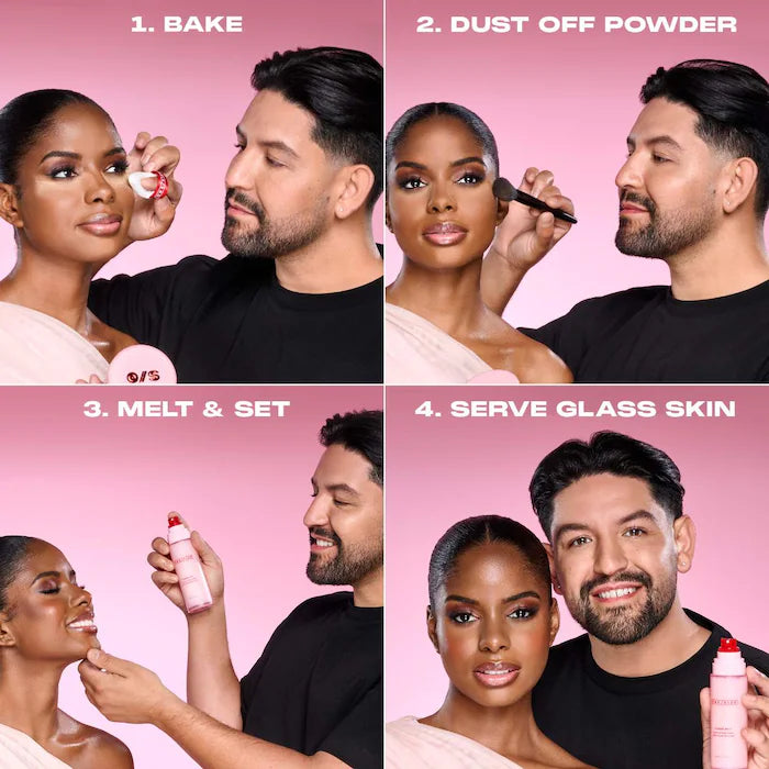 One Size Powder Melt Glass Setting Spray