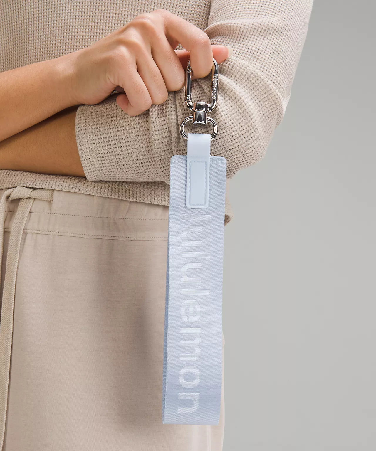 Lululemon Never Lost Keychain