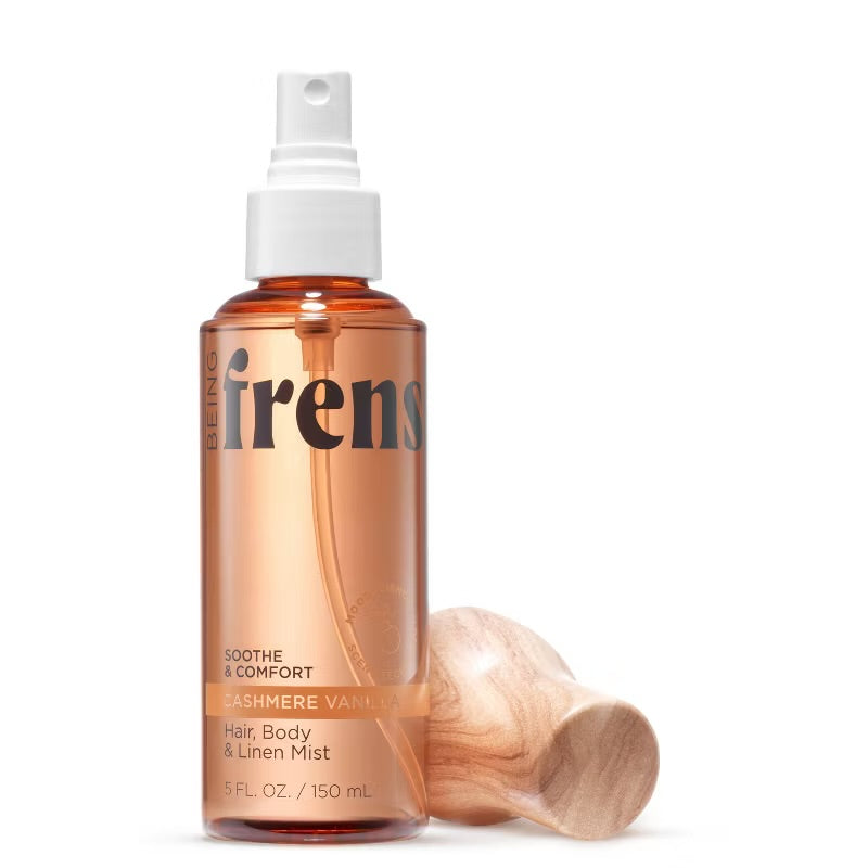 Being Frenshe Hair, Body & Linen Mist Body Spray with Essential Oils - Cashmere Vanilla
