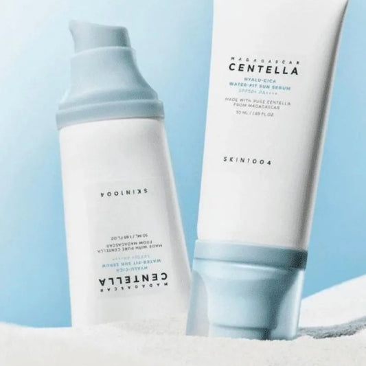 SKIN1004 Hyalu-Cica Water-Fit Sun Serum SPF50+ PA++++ (Protector Solar) Twin Pack
