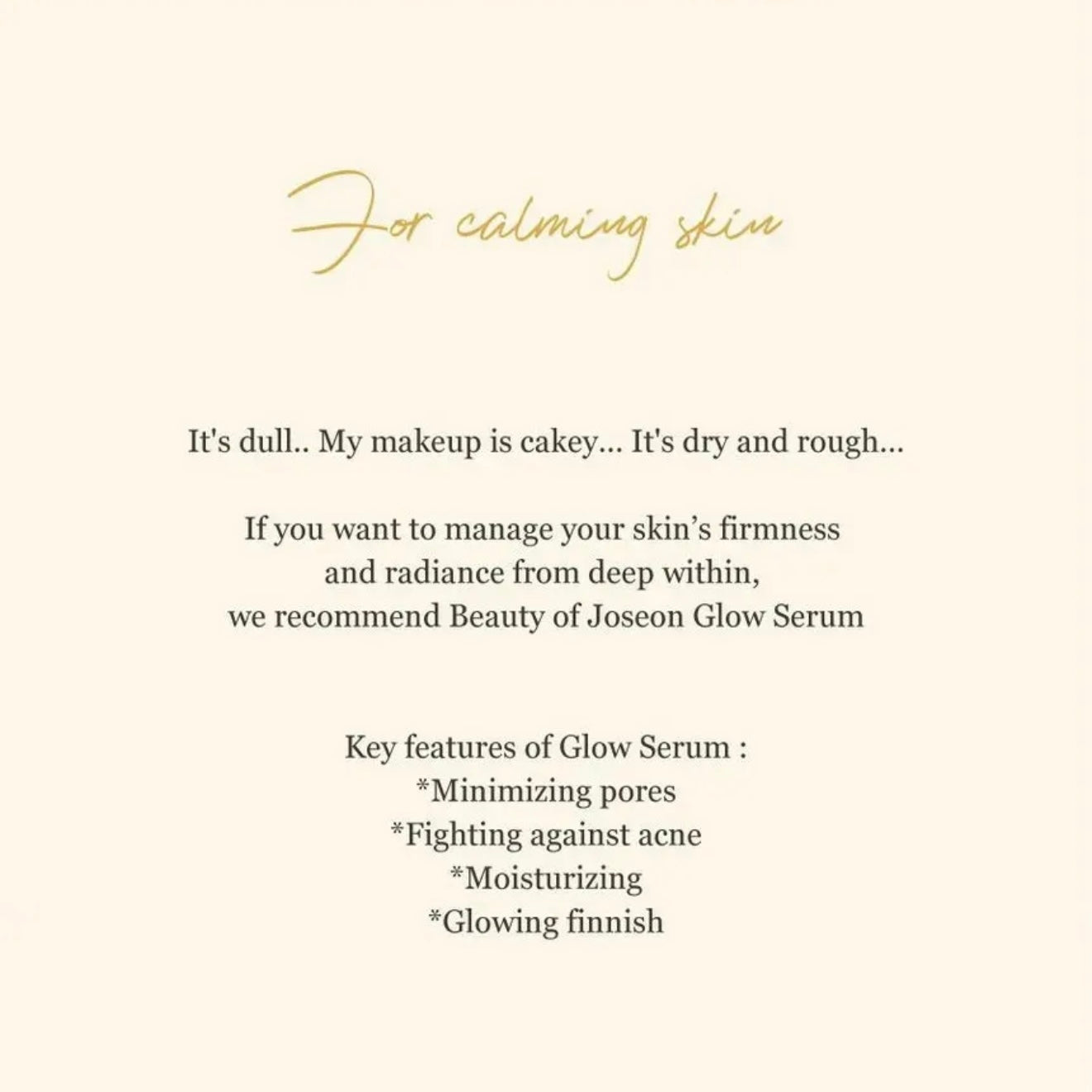 Beauty of Joseon Glow Sérum