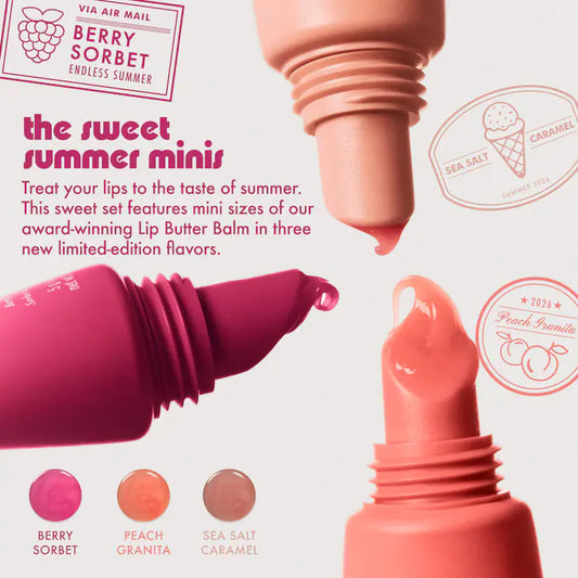 Summer Fridays The Sweet Summer Minis Lip Butter Balm Trio Set