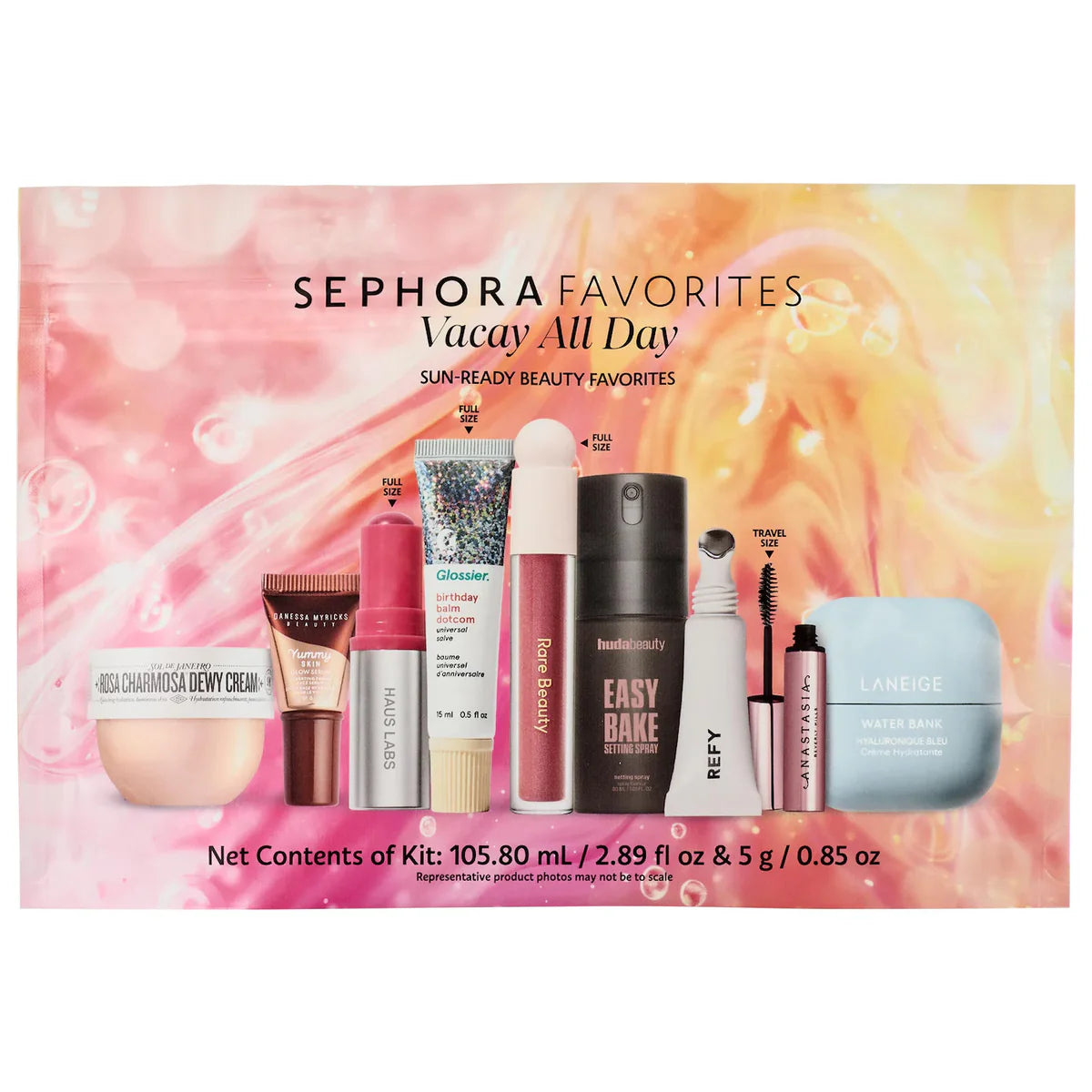 Sephora Favorites Vacay All Day Beauty Value Set