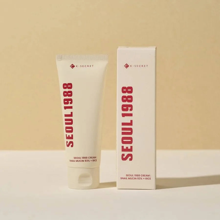 K-Secret - Seoul 1988 Cream: Snail Mucin 93% + Rice