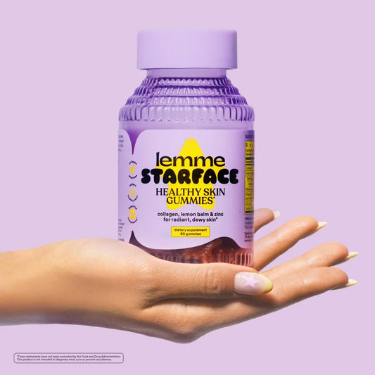 Lemme Starface Healthy Skin Gummies - Lemon Flavored