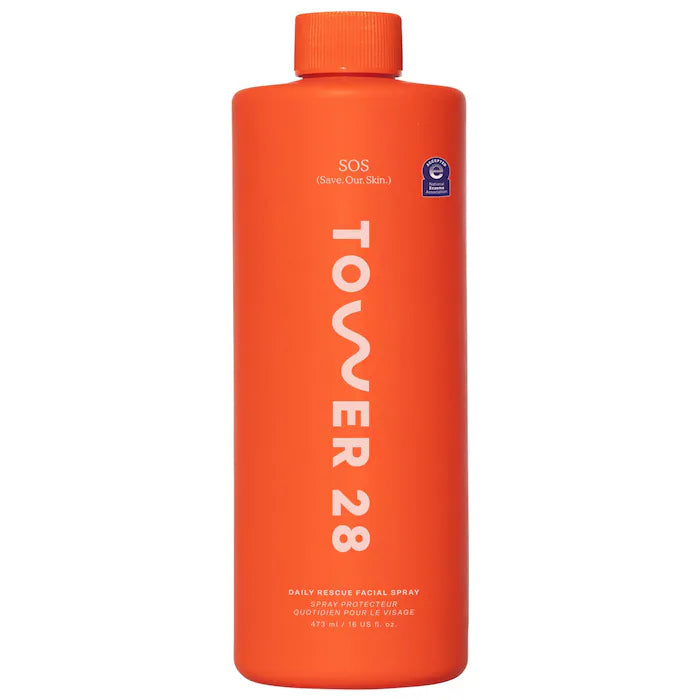 Tower 28 Jumbo SOS Daily Rescue Facial Spray Refill with Hypochlorous Acid