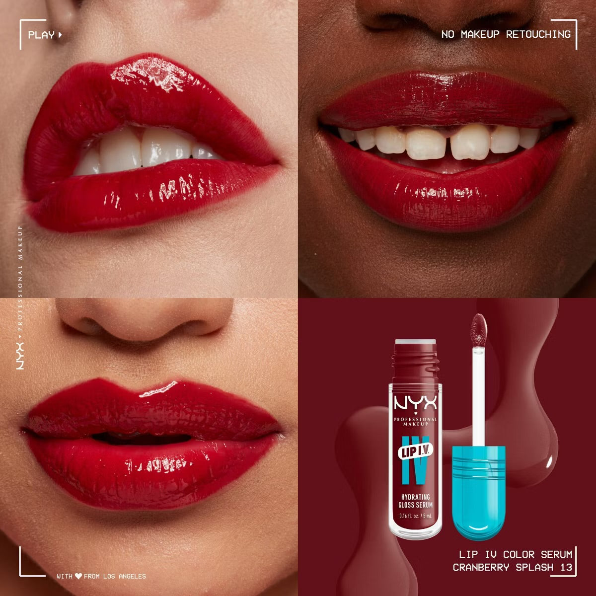 Nyx Professional Makeup Lip IV Hydrating Lip Gloss Stain