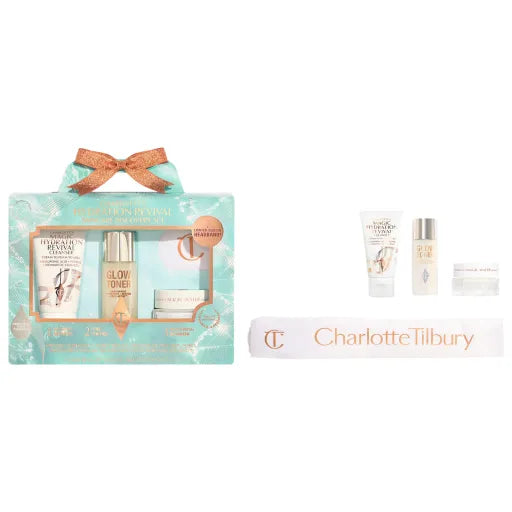 Charlotte's Tilbury Hydration Revival Skincare Discovery Set With Magic Water Cream