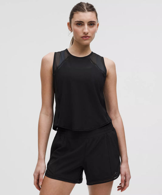 Lululemon Sculpt Tank Top Lace Trim