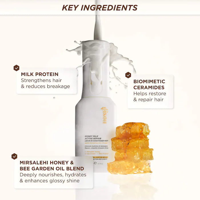 Gisou Honey Milk Active Repair Leave In Conditioner Mist