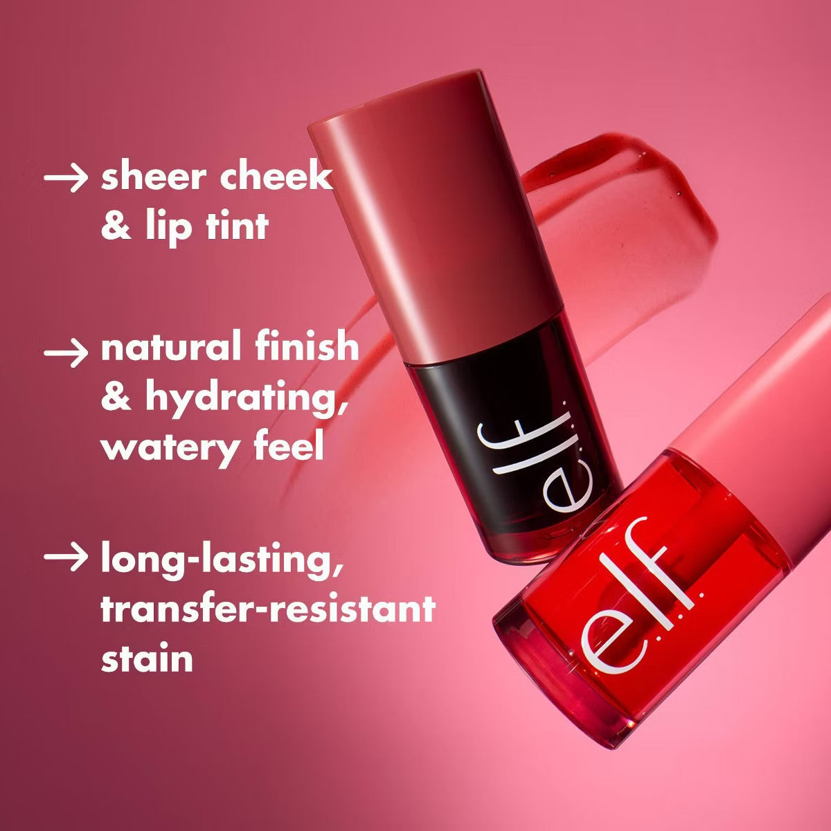 Elf Sheer For It Blush Tint Lips + Cheek