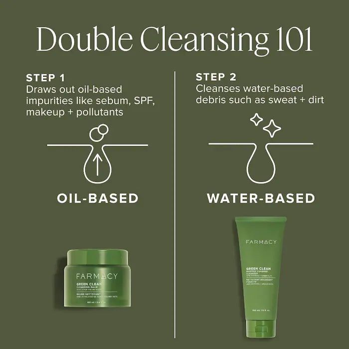 Farmacy Green Clean Makeup Removing Cleansing Balm 30ml