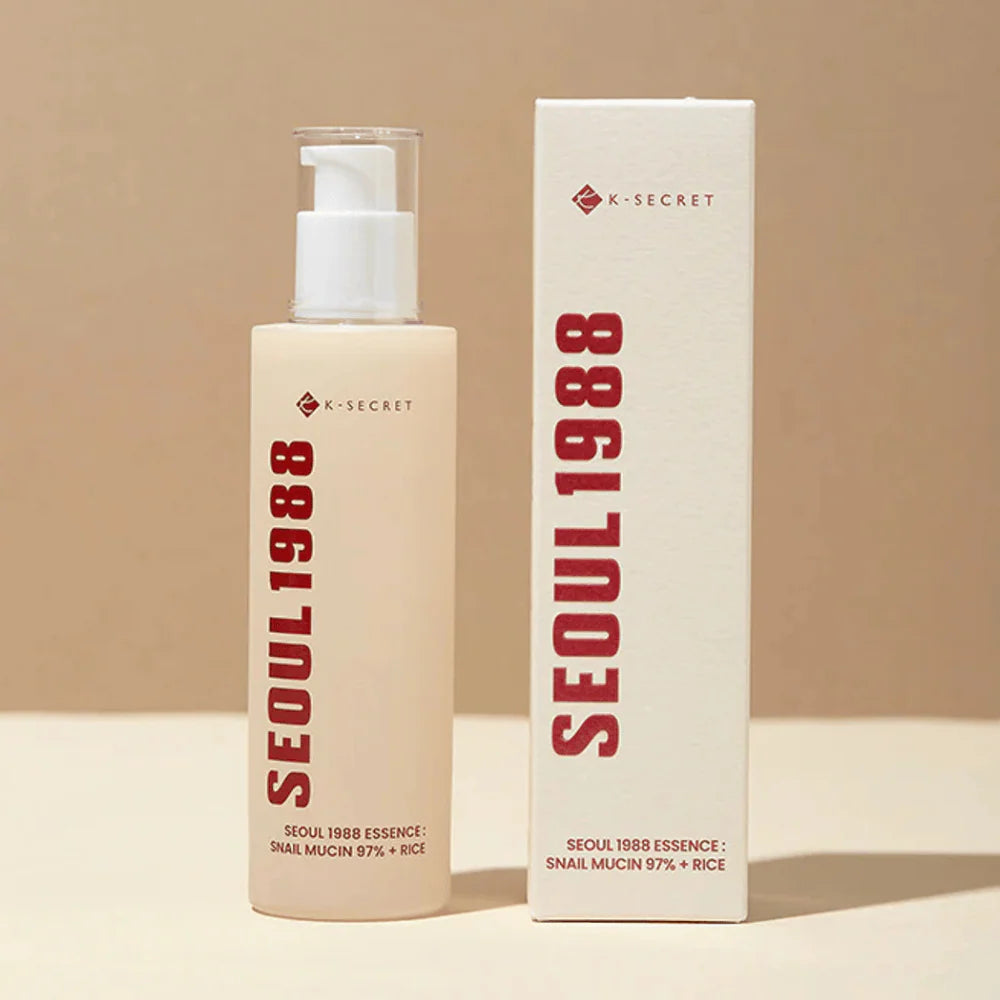 K-Secret - Seoul 1988 Essence: Snail Mucin 97% + Rice