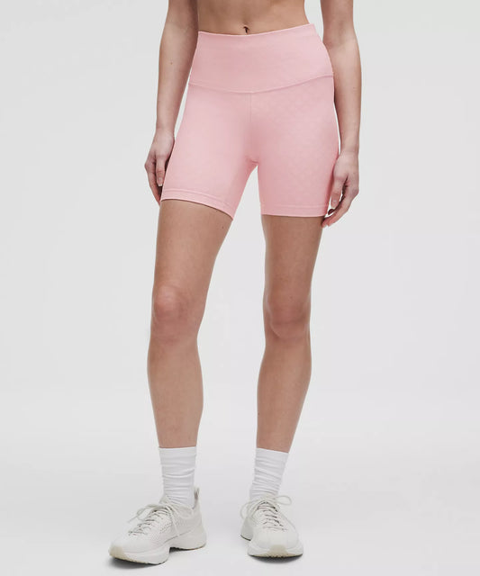 Lululemon 3D Jacquard Diamond Train High-Rise Short 6"