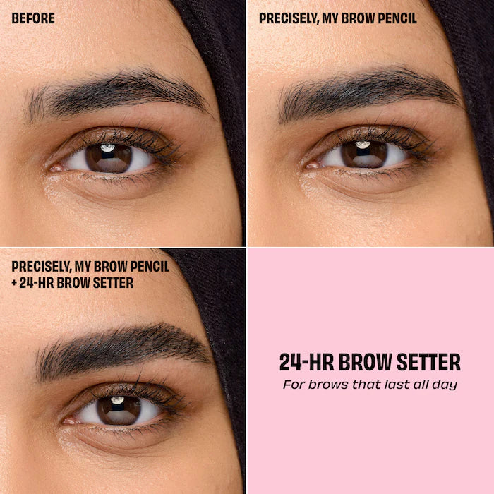 Benefit Mini 24-HR Brow Setter Clear Brow Gel with Lamination Effect