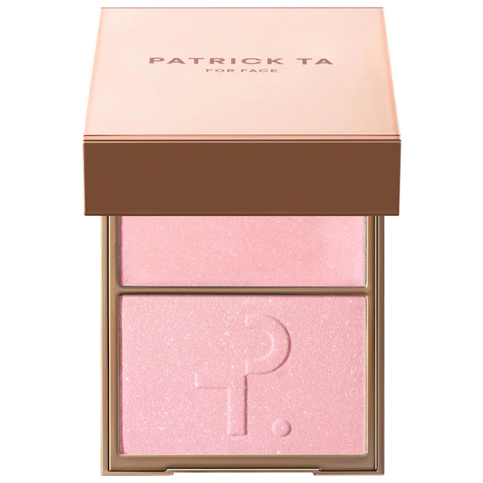 Patrick Ta Major Glow Crème & Powder Light Reflecting Translucent Highlighter Duo