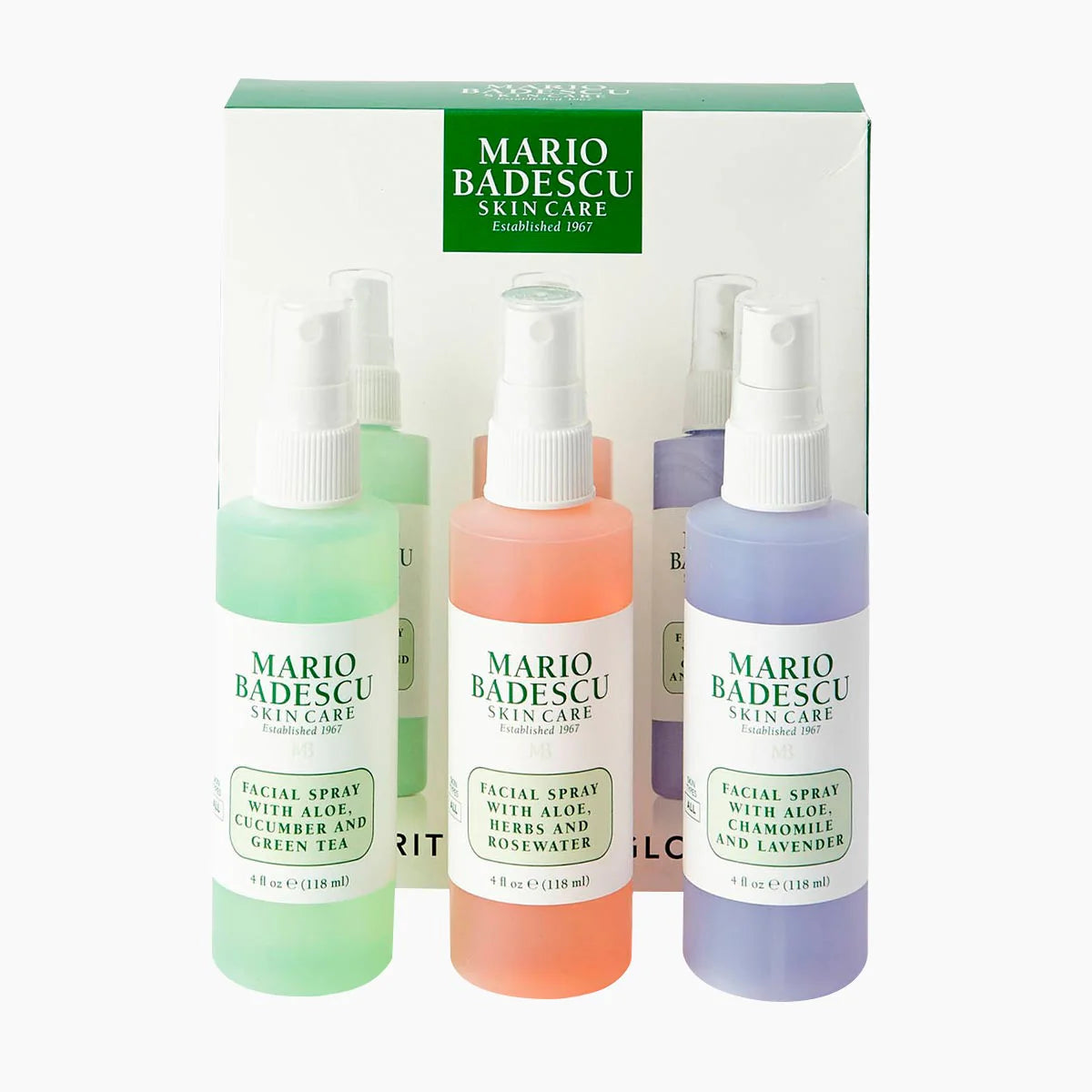 Mario Badescu Spritz, Mist and Glow Facial Spray Kit