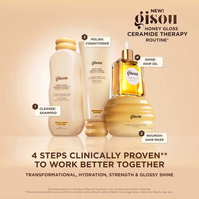Gisou Honey Gloss Ceramide Therapy Hydrating Shampoo