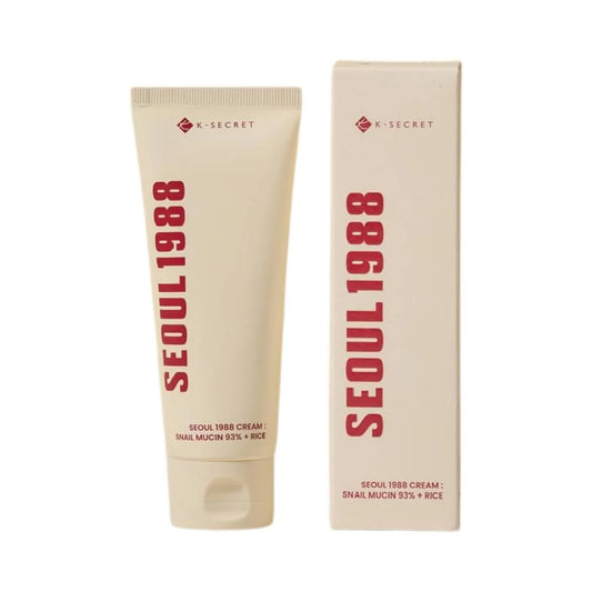 K-Secret - Seoul 1988 Cream: Snail Mucin 93% + Rice