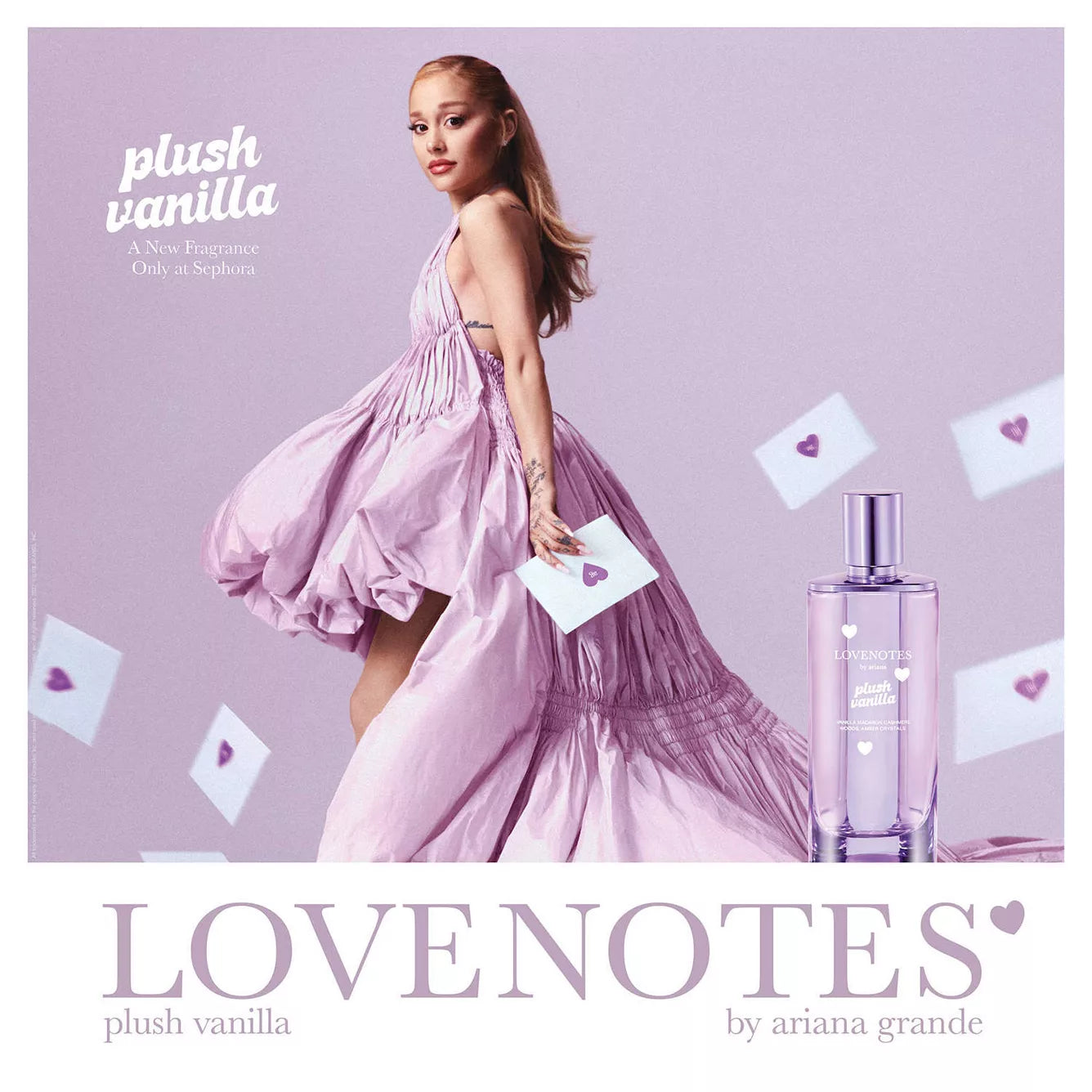Ariana Grande LOVENOTES Plush Vanilla Perfume Gift Set