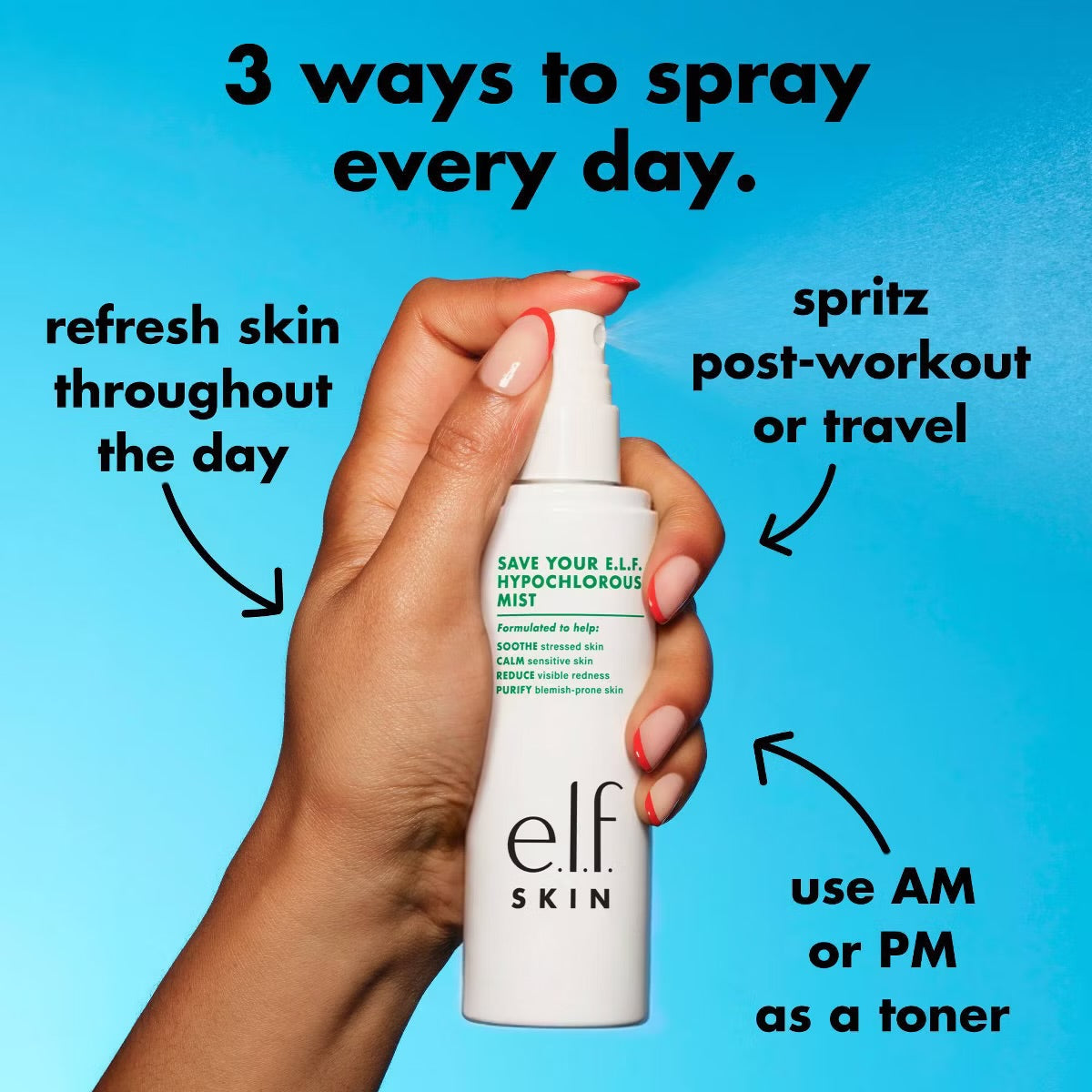 Elf Save Your Skin Hypochlorous Mist